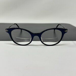 MATSUDA M2022 NVY Navy Blue 47mm Titanium Eyeglasses 47 [] 20-145